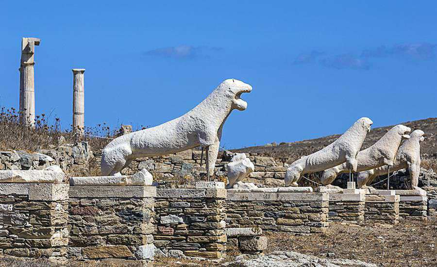 13- Aslanlar Terası, Yunanistan