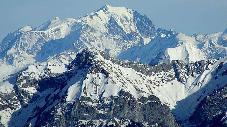 Mont Blanc / Monte Bianco Dağı