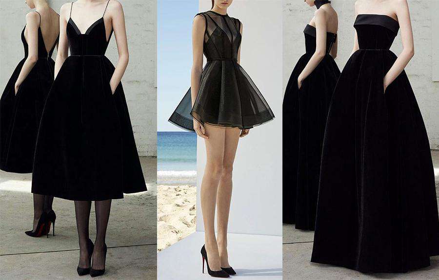 En Sexi ve En Elegant Siyah Elbise Modelleri