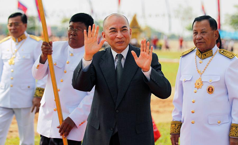 Kral Norodom Sihamoni, Kamboçya
