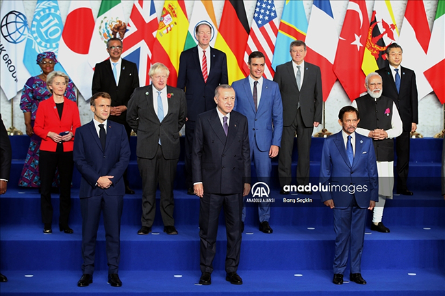 Recep Tayyip Erdoğan ve G20 Fotoğrafları
