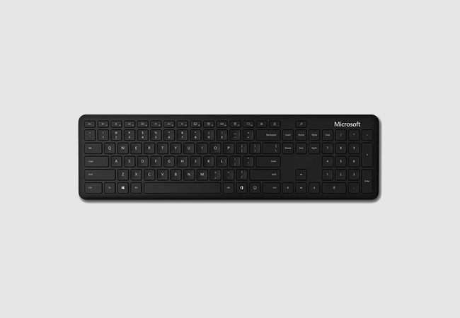 Microsoft Modern Keyboard Fingerprint Klavye